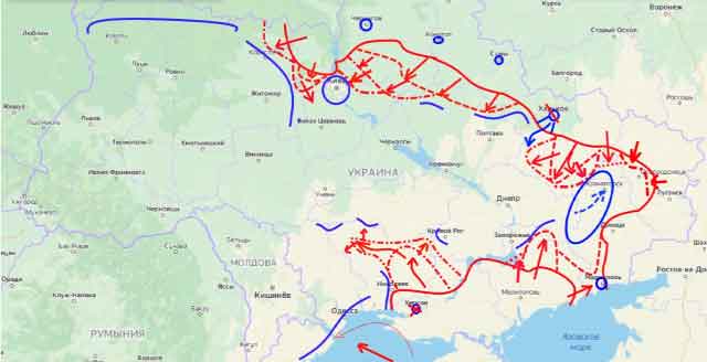 Военная операция на Украине: день восьмой